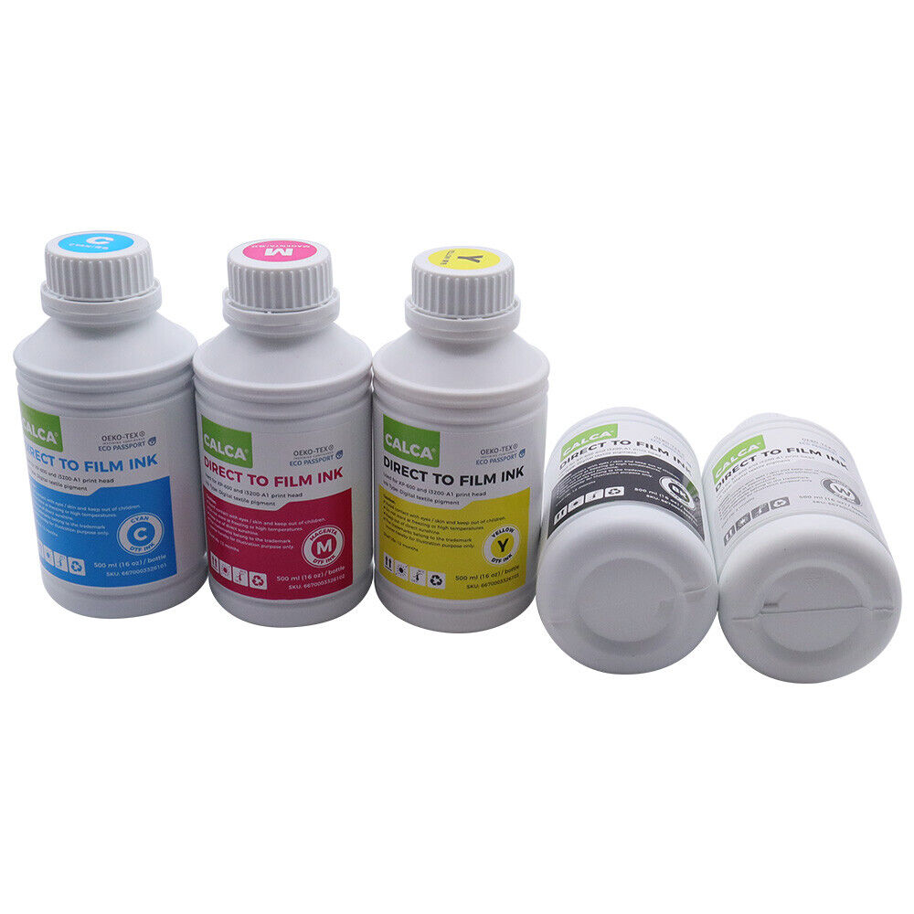 CALCA Direct to Transfer Film Ink for Epson Printheads. 16 oz, Bottle of 500ml