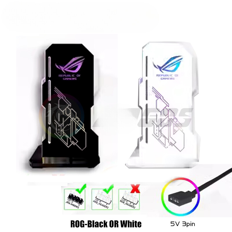 4090 GPU Holder Jack Support 40 Series VGA Bracket RGB Flow MSI AORUS ROG TUF US