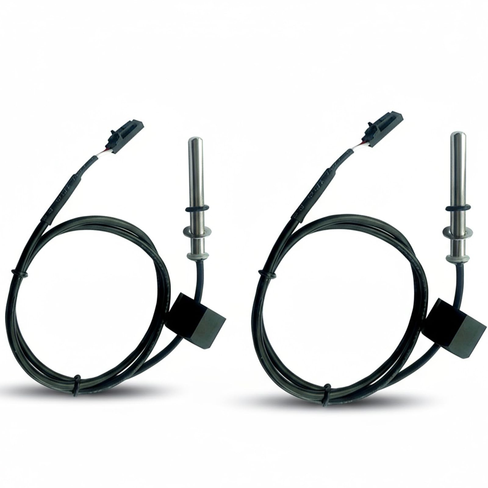 2x Balboa M7 32016 Hot Tub Temperature Sensor 24" Dual High Limit 1/4" SS