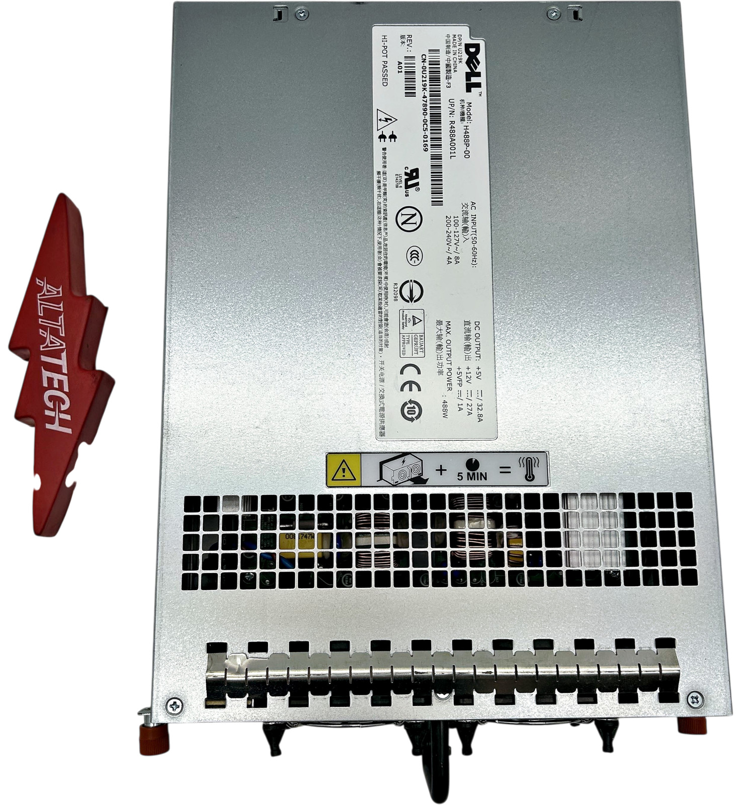 Dell 0U219K 488W POWER SUPPLY MD1000/MD3000