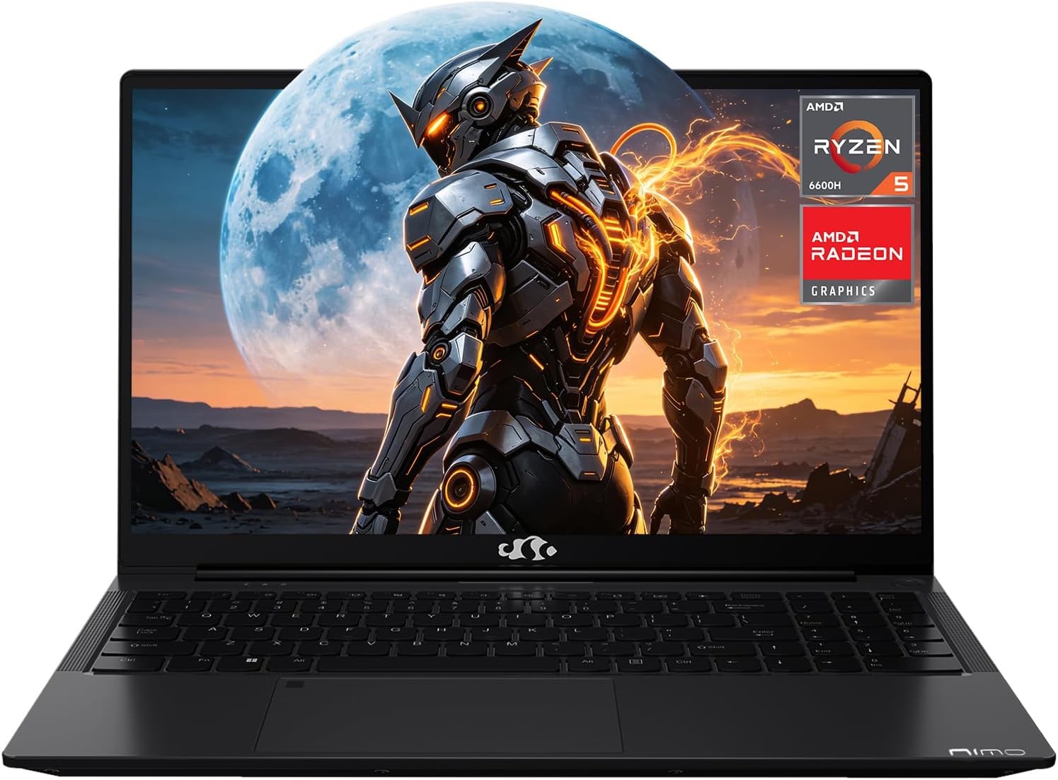 NIMO 15.6" AI Ready Gaming Laptop Edition AMD Ryzen 5 6600H 16GB DDR5 RAM 512GB