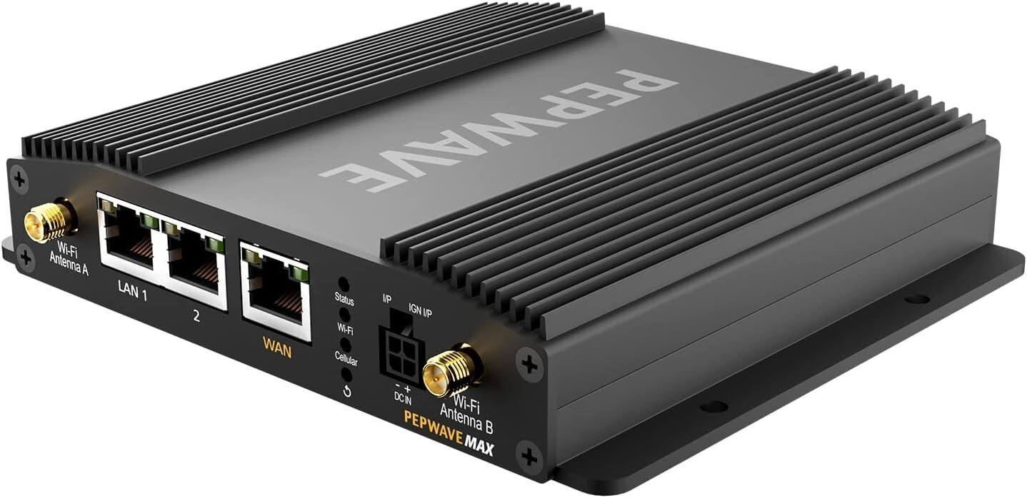 Peplink MAX BR1 Pro CAT 20 | LTE-A Pro Modem with Redundant SIM Slots & Wi-Fi