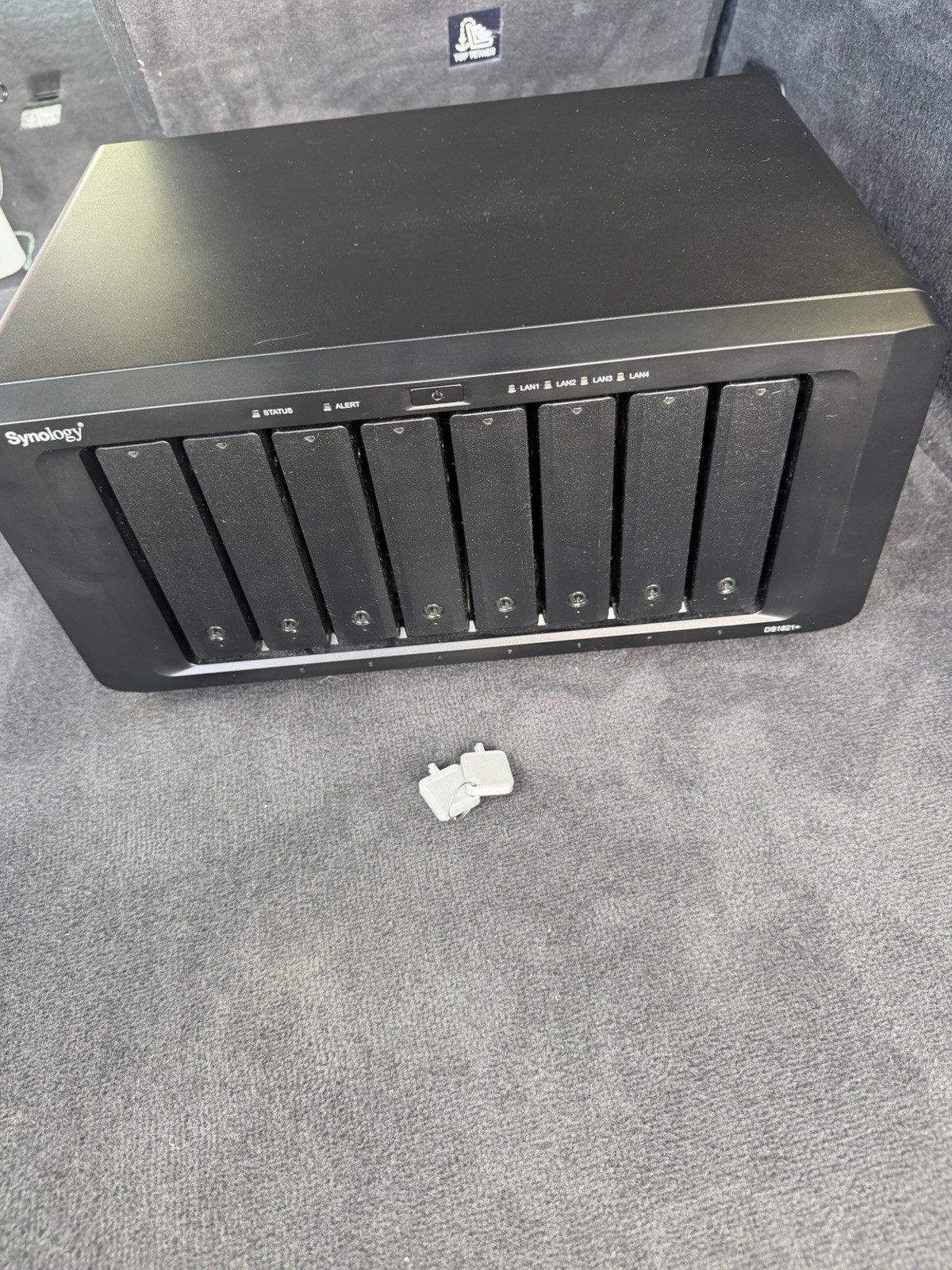 Synology DS1821+ NAS 24GB RAM W/ 2 18TB Seagate Ironwolf Pro