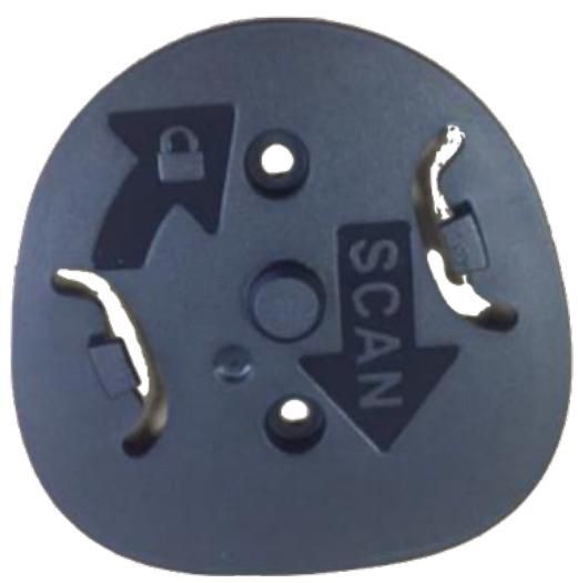Zebra W125655043 BRKT-LM0093C-04 BRACKET: LOCKING MOUNT DS9308 (MIDNIGHT BL ~E~