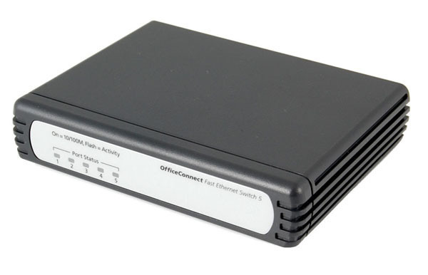 3com OfficeConnect 3C16790C 10/100Mbps Network Switch + Power Supply