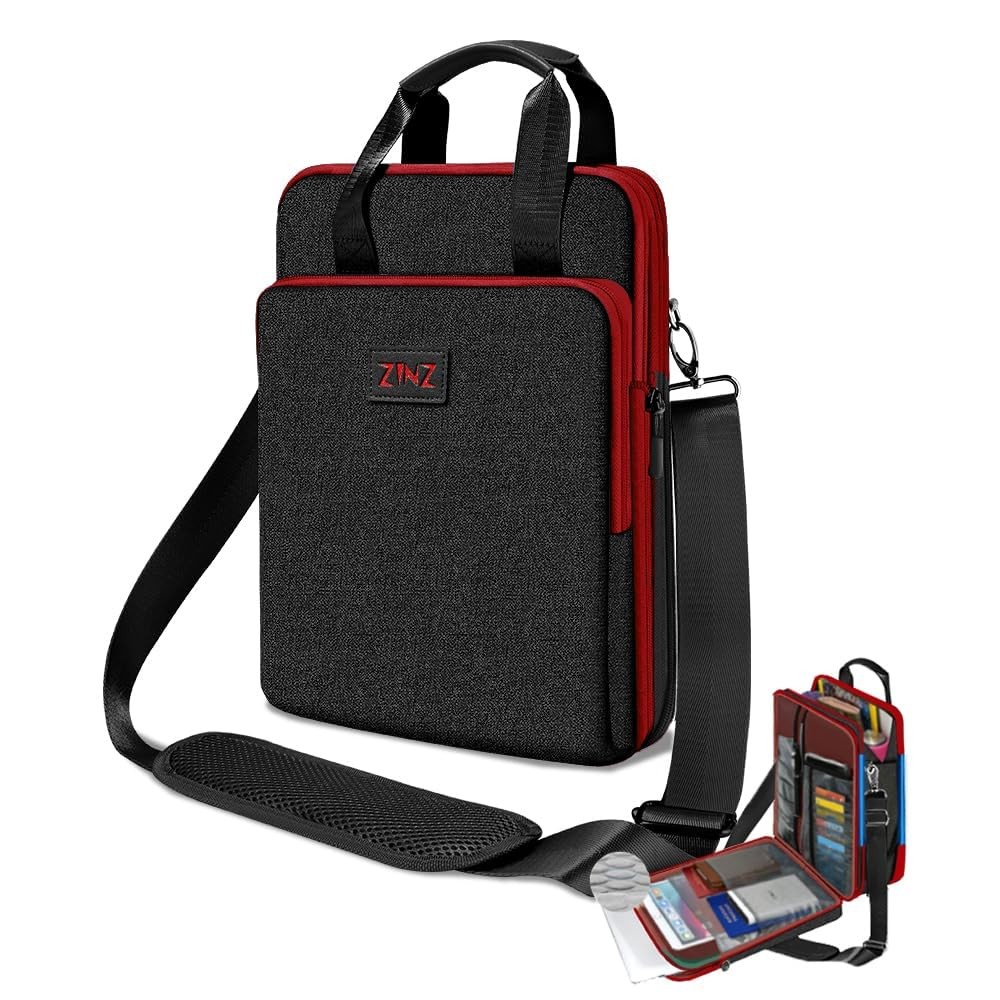 12.3-13 Inch Travel Laptop Shoulder Bag with Expandable Compartment