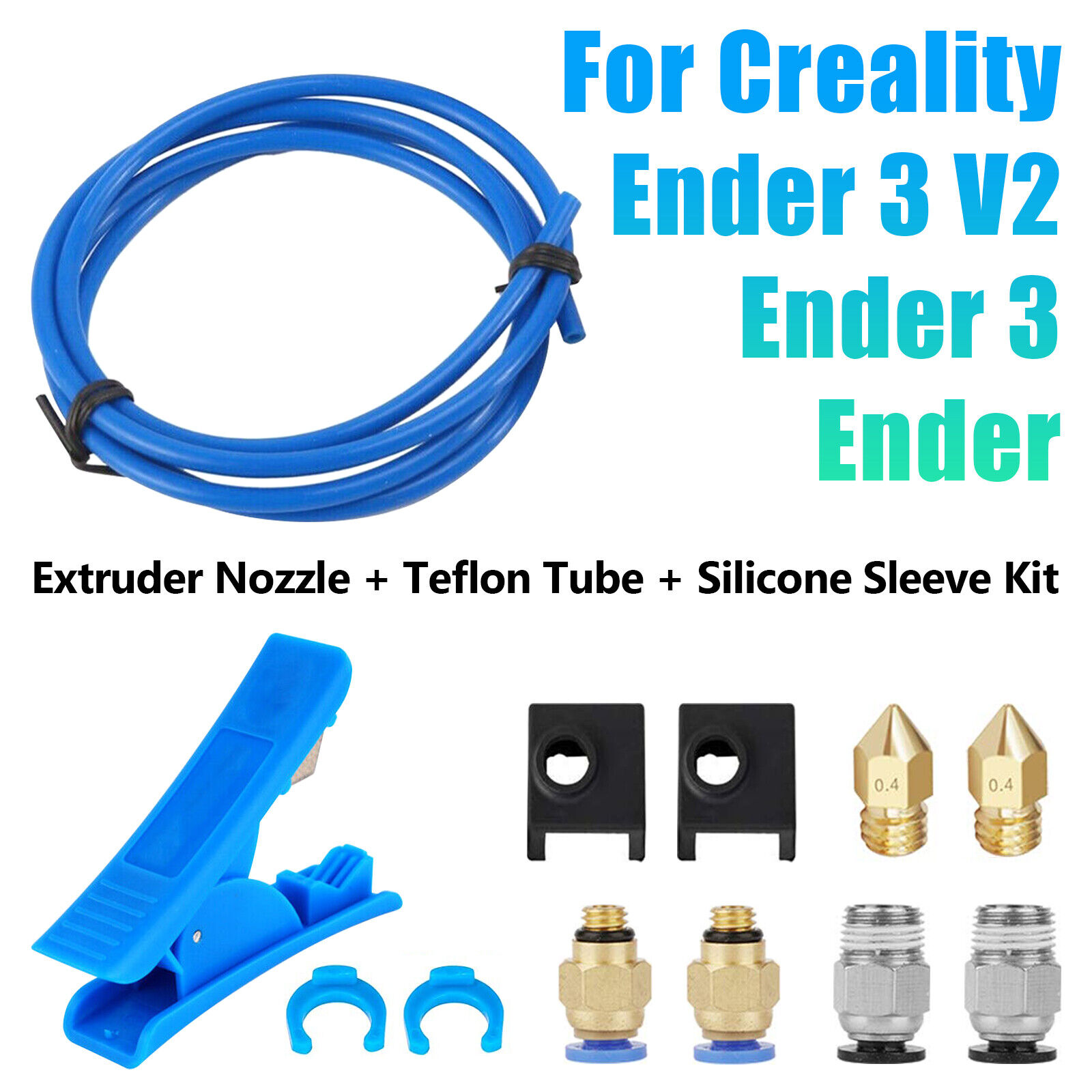 MK8 Capricorn Bowden PTFE Tubing XS-Series For Creality Ender 3 V2/Ender 3/Ender