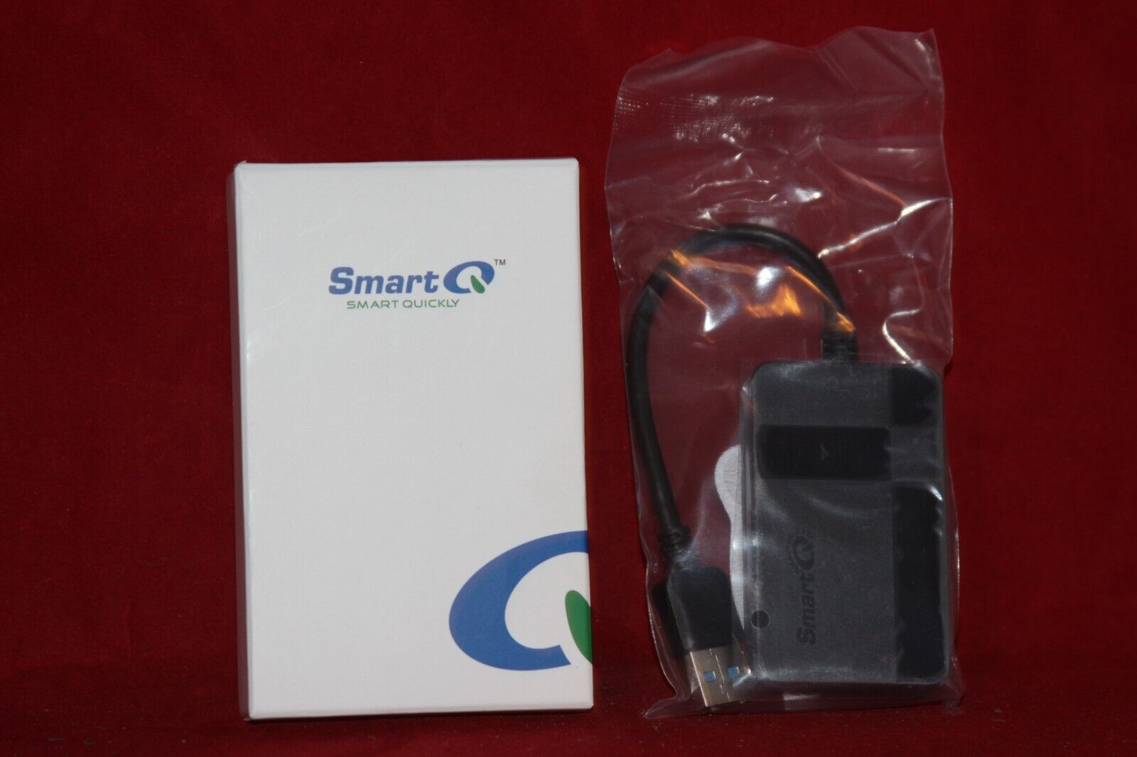 USB 3.0 Multi-Card Reader, SmartQ C368BK, Apple and Windows Compatible