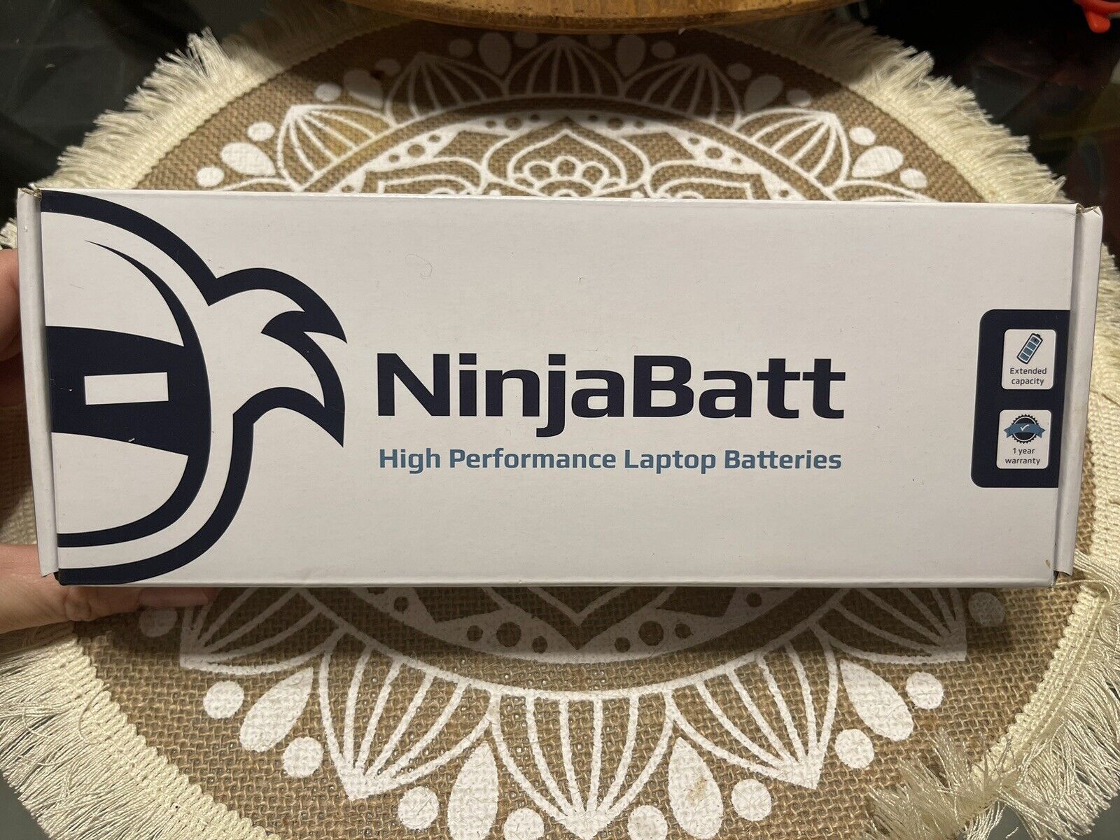 NinjaBatt Replacement Battery for Laptop HP 593553-001