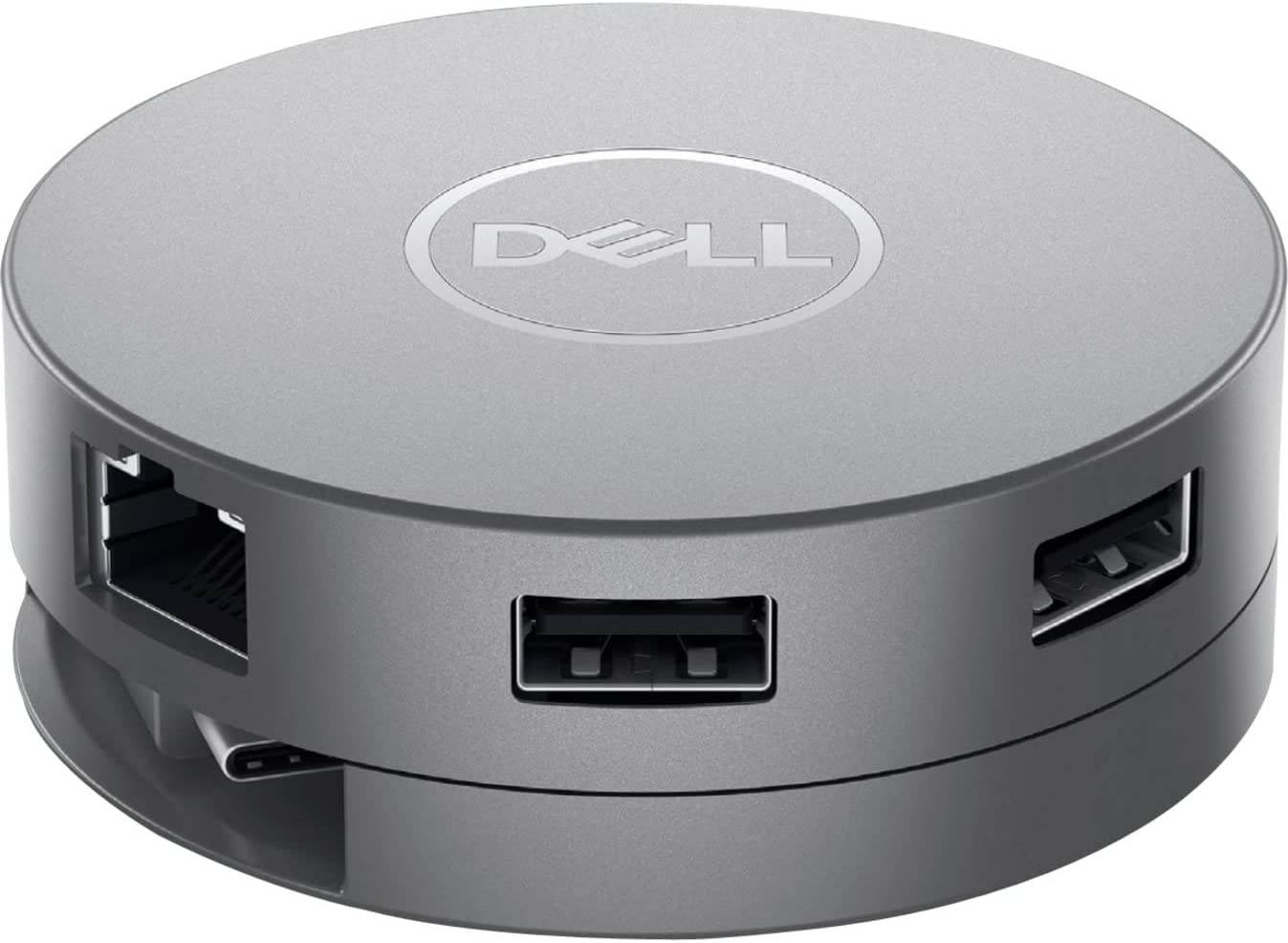Dell DA310 USB-C Mobile Adapter, 7-in-1 Type C Compatible Dock - Gray