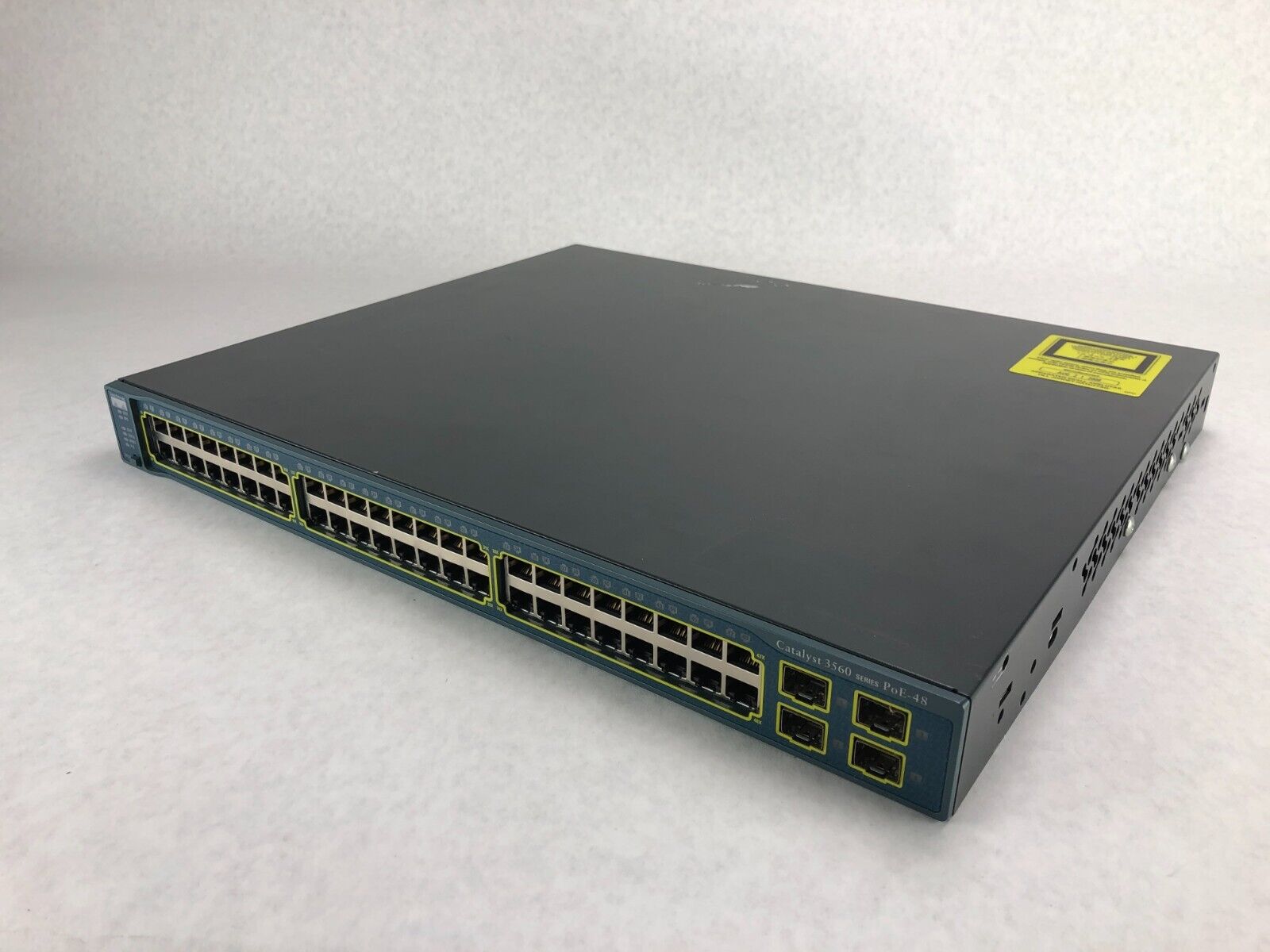 Cisco WS-C3560-48PS-S V05 48-Ports Layer 3 PoE Ethernet Switch