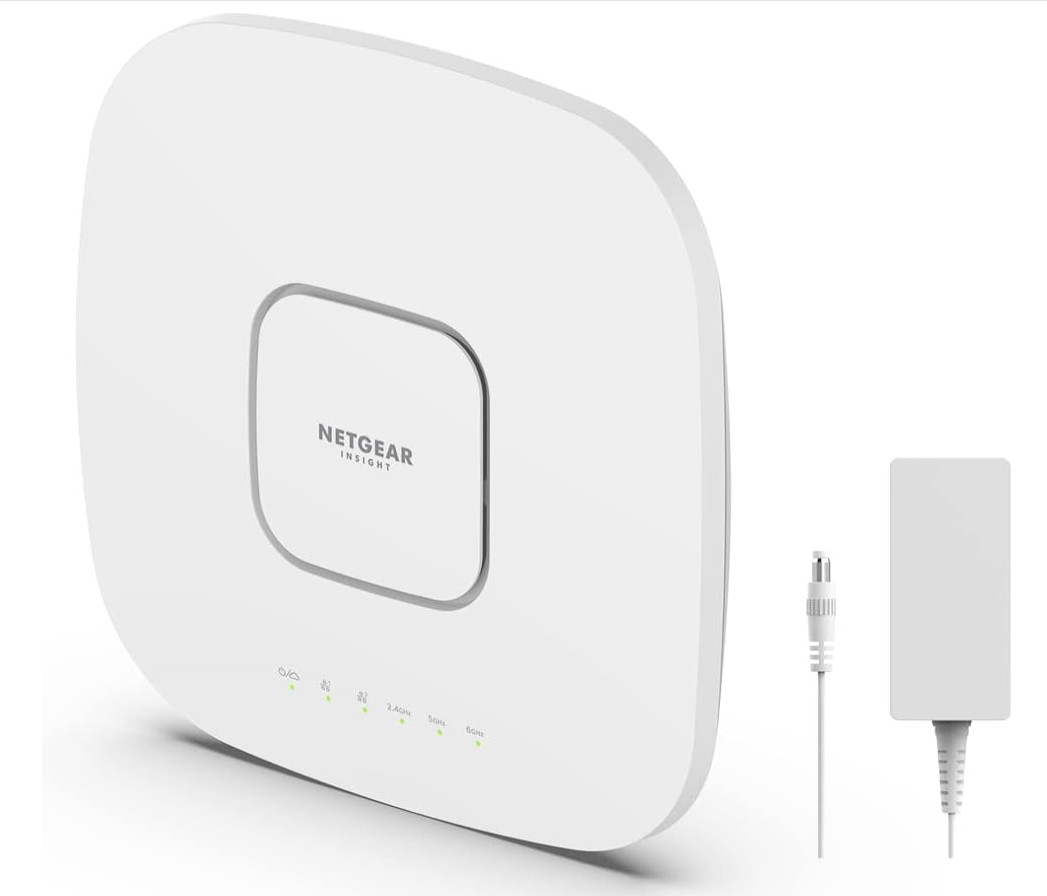 Netgear WAX630EP AXE7800 Wi-Fi router 6E AP incl power adapter
