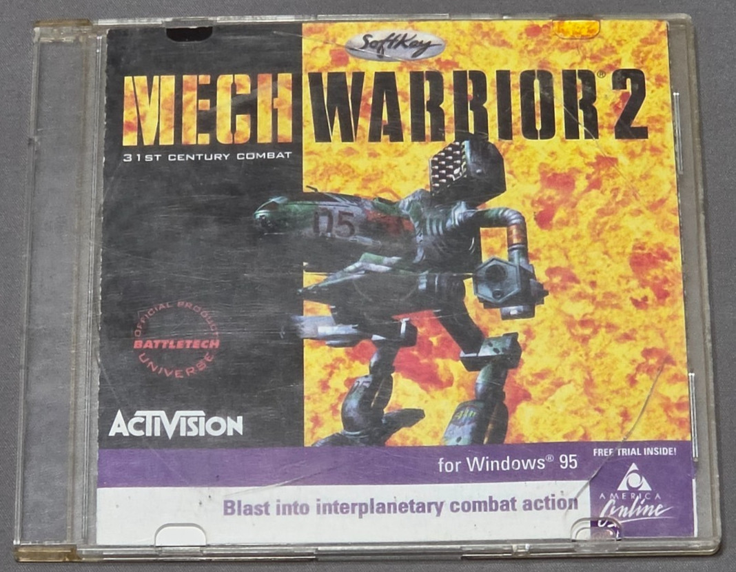 Mech Warrior 2: 31st Century Combat - (1995 ActiVision) - Used CD-ROM