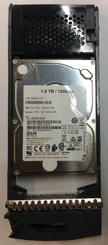 HDEBL11NAA51 - NetApp 1.8TB 10K RPM SAS 2.5" HDD for DS224C, DS2246 24 bay en...