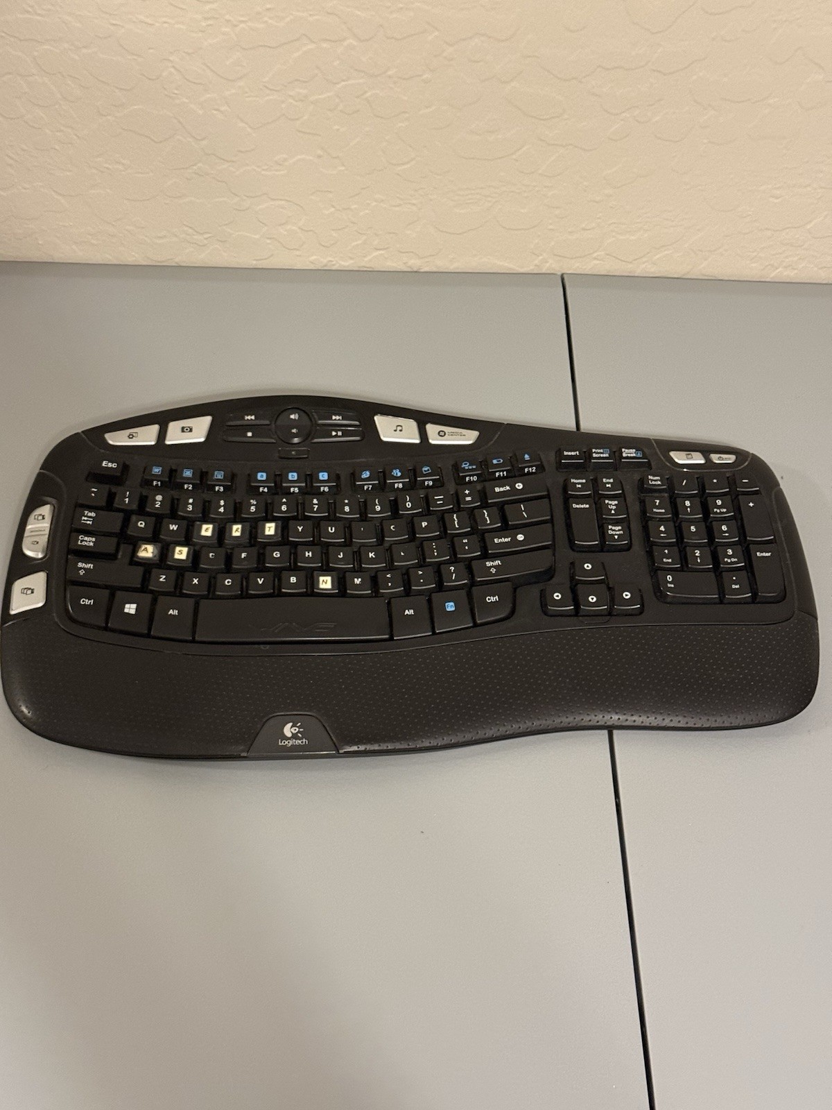 Logitech K350 Ergonomic Wireless Keyboard No Dongle Tested