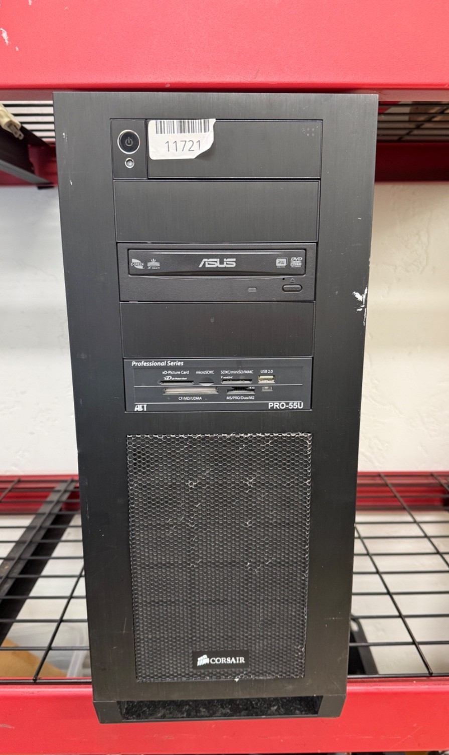 Custom PC No Brand-i7-4700@3.4GHz 16GB Ram 256GB SSD Nvidia Quadro K2000 No OS