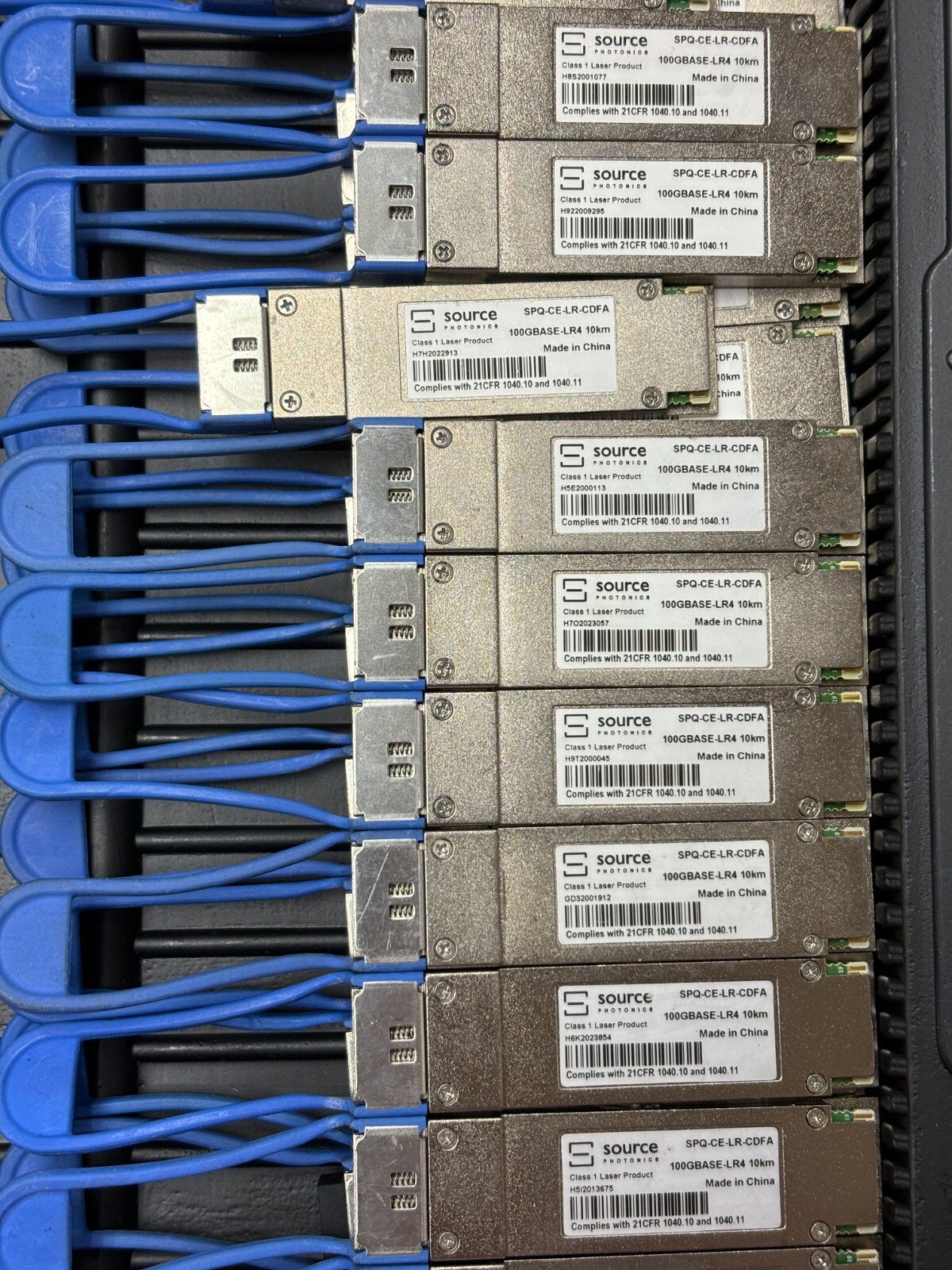 Source photonics QSFP 100G LR4 SPQ-CE-LR-CDFA 10KM LC 1310nm Transceiver Module
