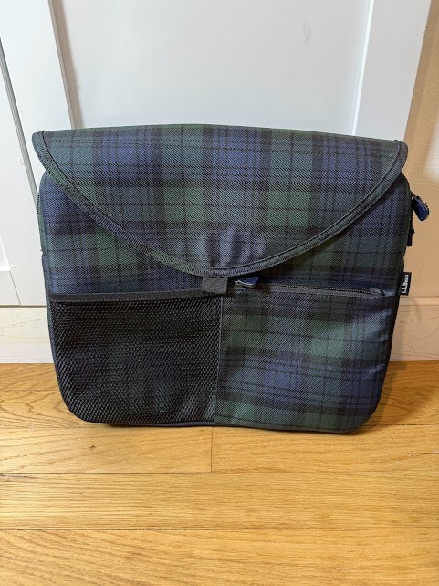 VTG LLBEAN Laptop Tablet Protective Electronic Sleeve Bag Holder Tote Plaid