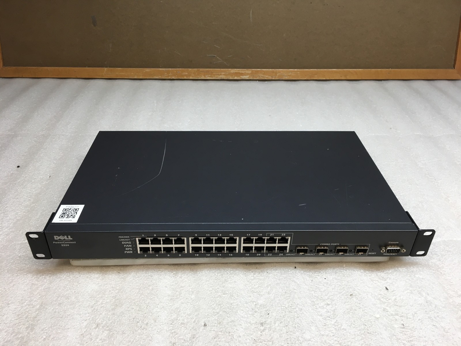 Dell PowerConnect 5324 24-Port Gigabit Ethernet Switch w/Rack Ears incl.