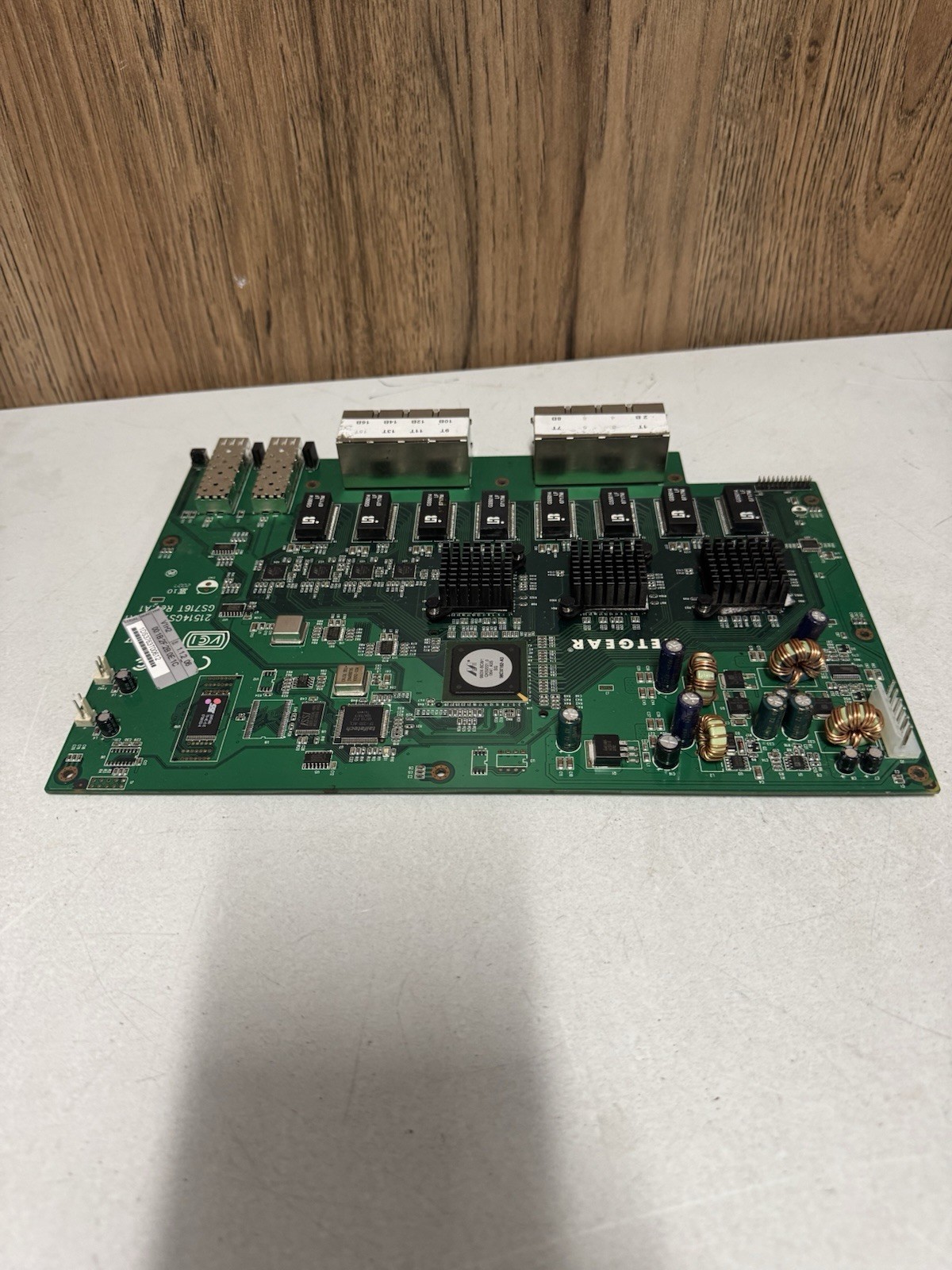 Netgear Switch Board PCB Ethernet Network Card For Parts Repair AS-IS