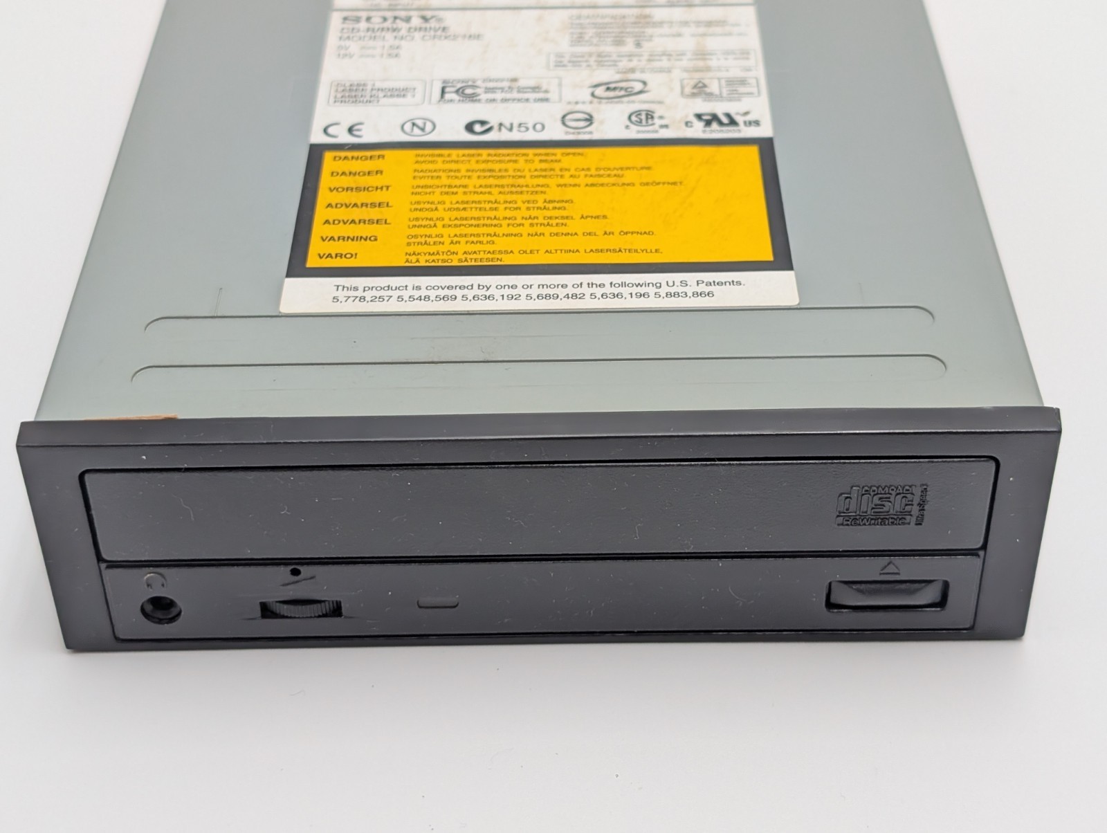 Sony CRX140E CD-R/RW  Drive Internal Unit - Works -