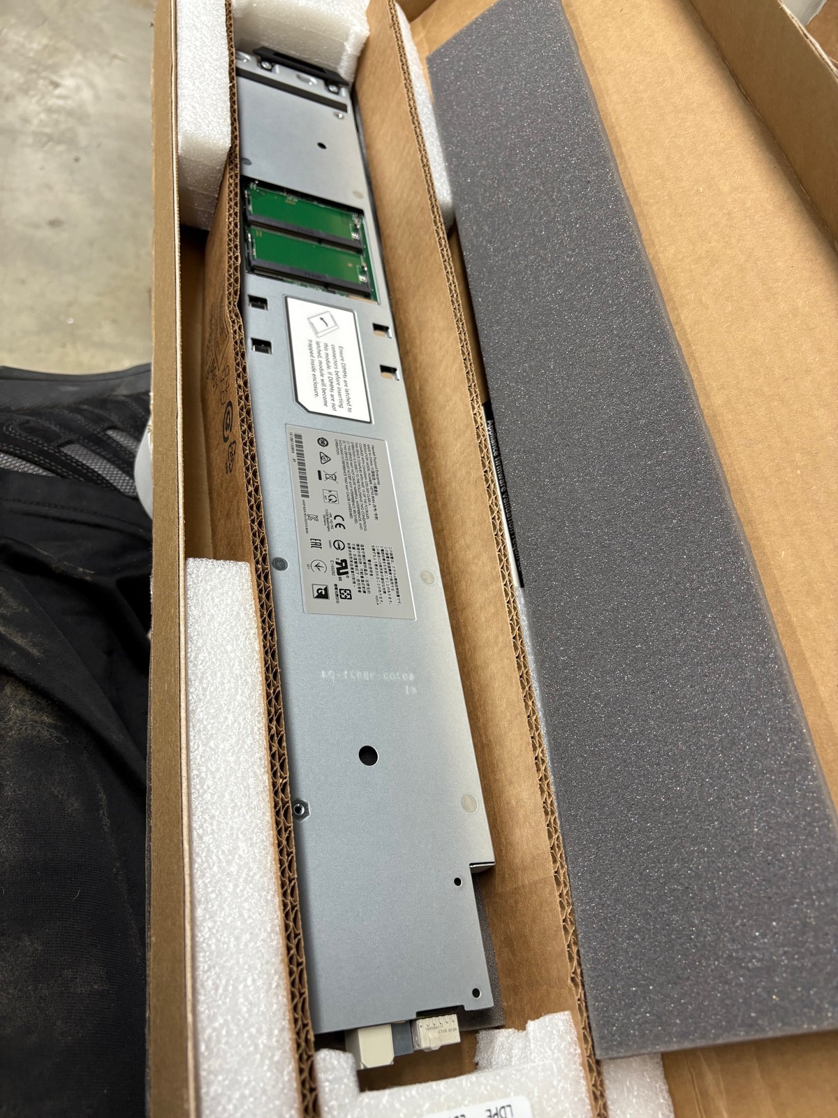 HPE Synergy Composer Appliance Kit SSD DC S3520 SERIES 150 GB  Opened Box