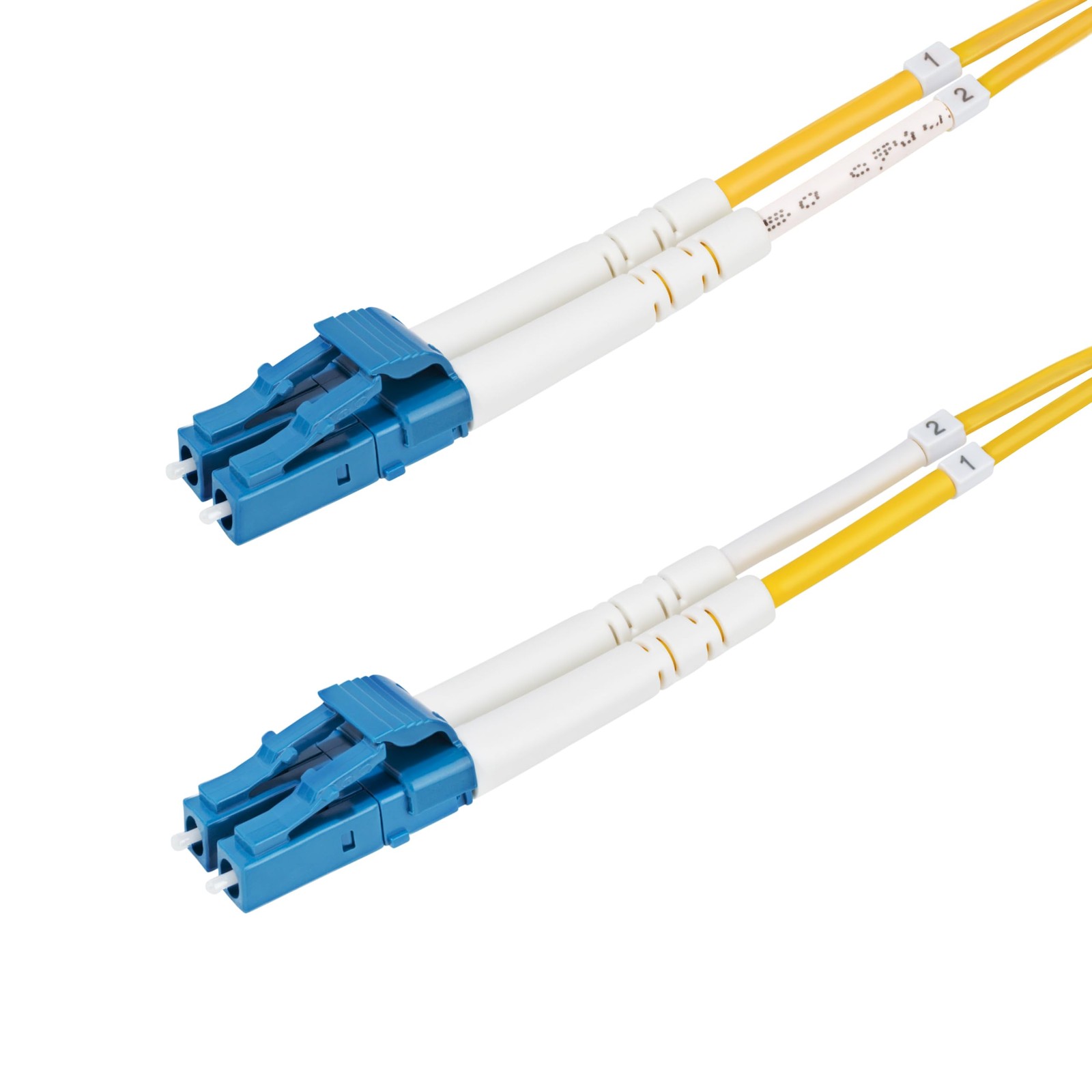 StarTech 30m [98.2ft] LC to LC [UPC] OS2 Single Mode Duplex Fiber Optic Cable