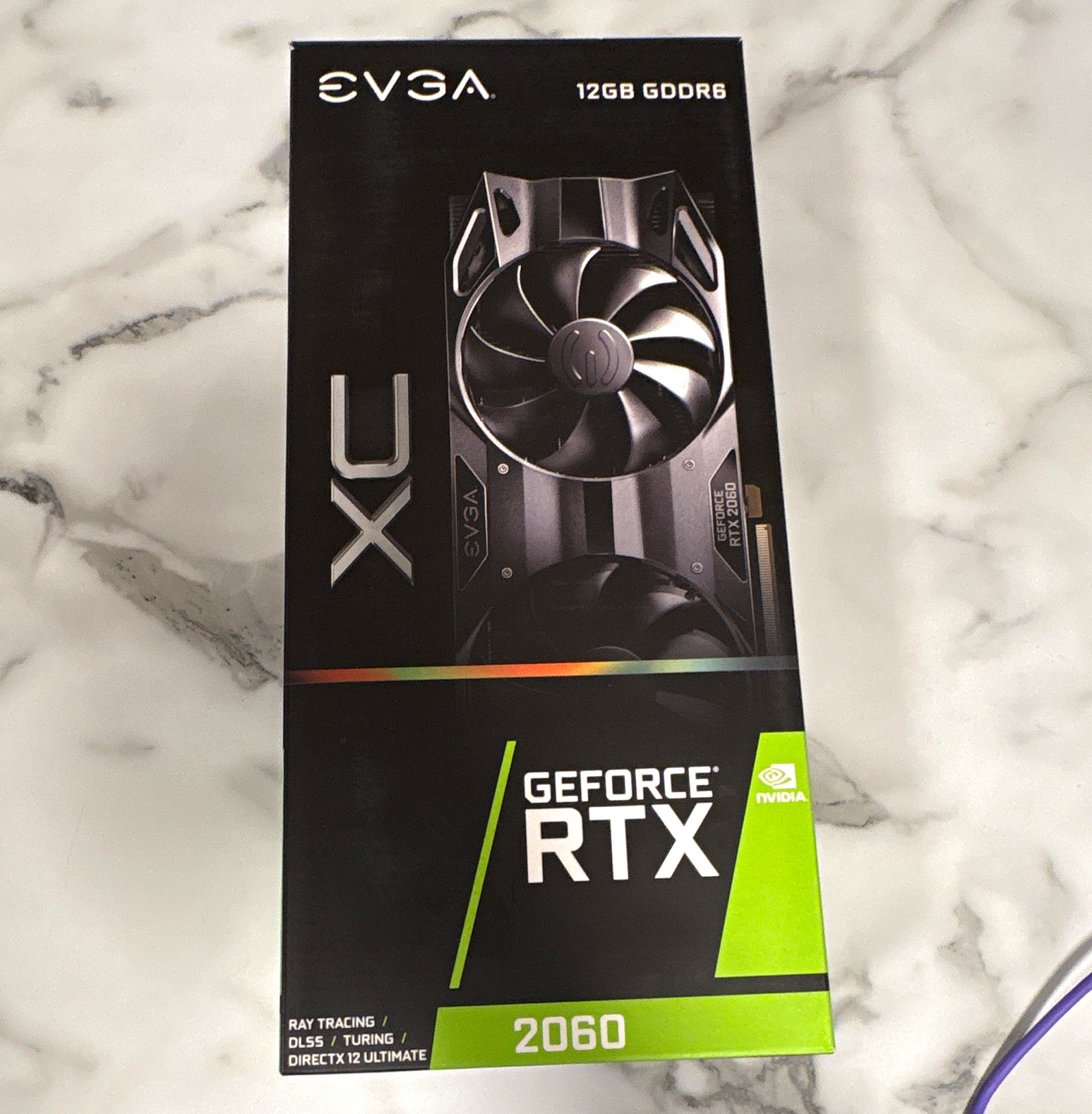 EVGA GeForce RTX 2060 XC 12GB GDDR6 Ray Tracing DX12U HDMI PCIe 8-Pin