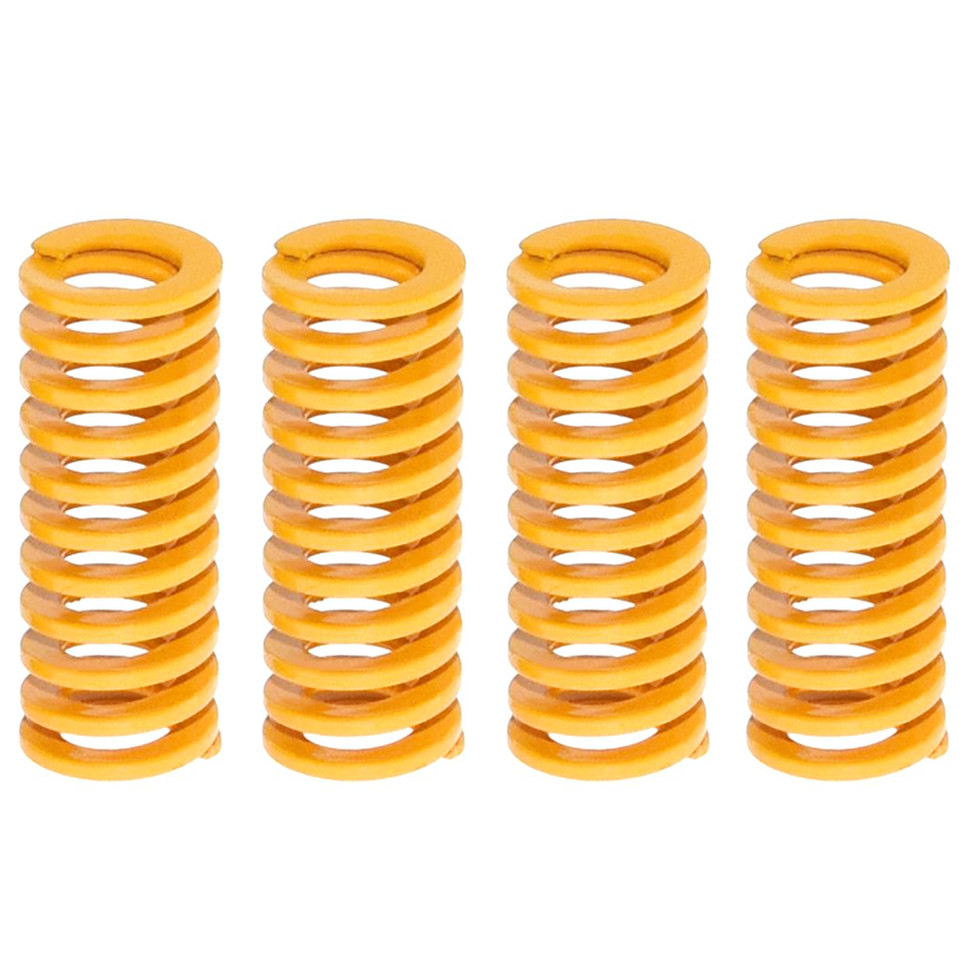 4x Spring for Anet Tevo Geeetech Alfawise Artillery Upgraded Flat Bed Springs