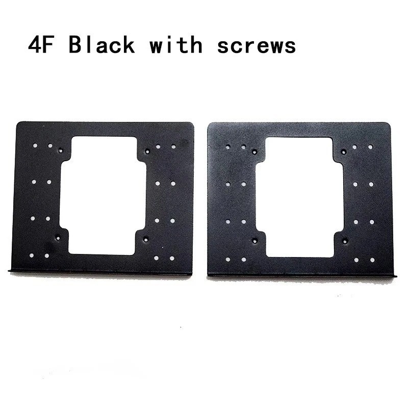 4-Bay 3.5" HDD Cage Rack Mount Bracket Internal Drive Bay for PC Case
