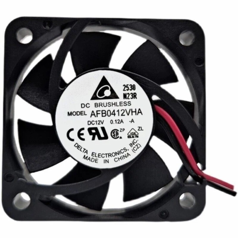 1 Pcs For DELTA Fan AFB0412VHA-A DC 12V 0.12A 4010 4CM 4 Wire Cooling Fan