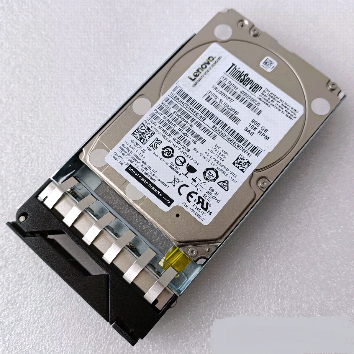4XB0G88735 00LA870 FOR FIT Lenovo 900GB 2.5'' 10K SAS 12Gb RD450 RD650 HDD