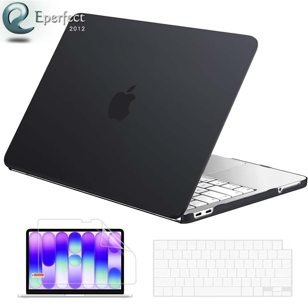For MacBook Neo 13" A3404 Matte Hard Shell Case & Keyboard Cover & Screen Film