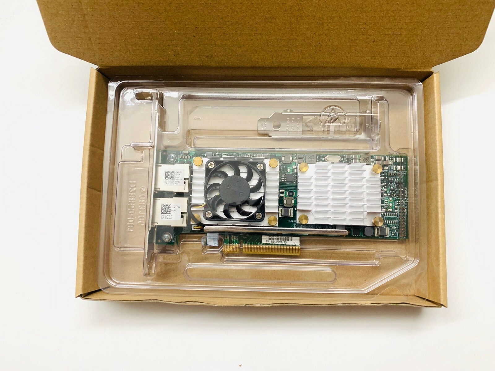 Dell W1GCR HN10N Broadcom 57810S Dual Port 10GBASE-T Converged Network Adapter