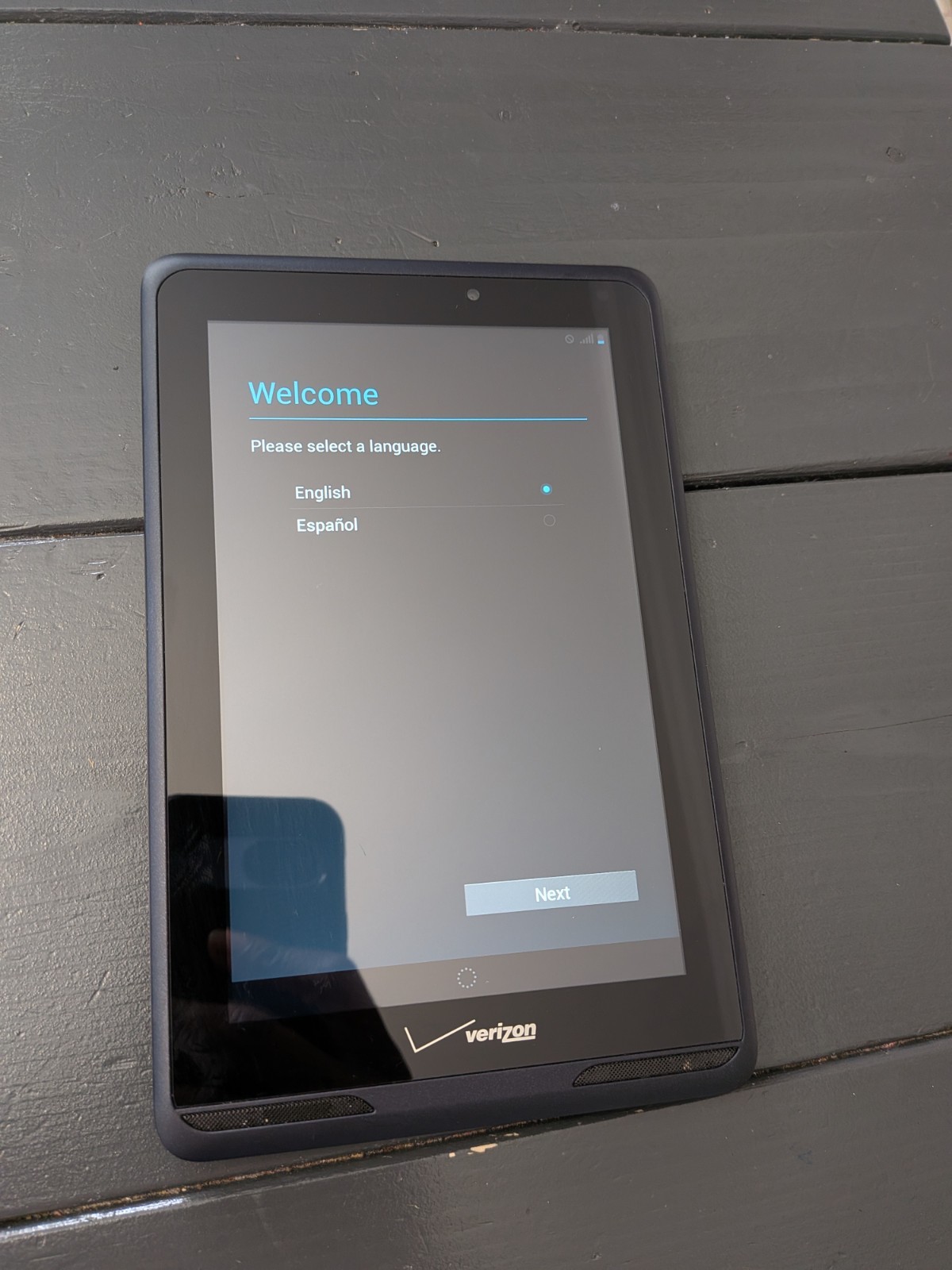 Verizon Ellipsis 7" Tablet QMV7B 8GB, Black, Wi-Fi+4G LTE, Android 
