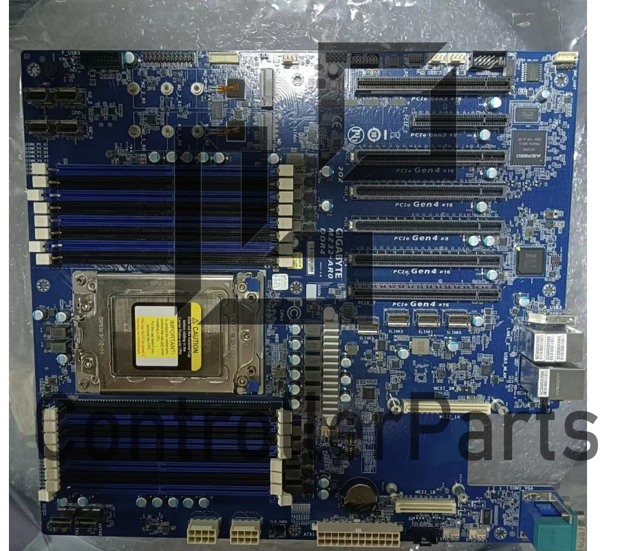 USED 1PCS Gigabyte mz32-ar0 motherboard Rev 1.0 for AMD epyc 7002 series cpu