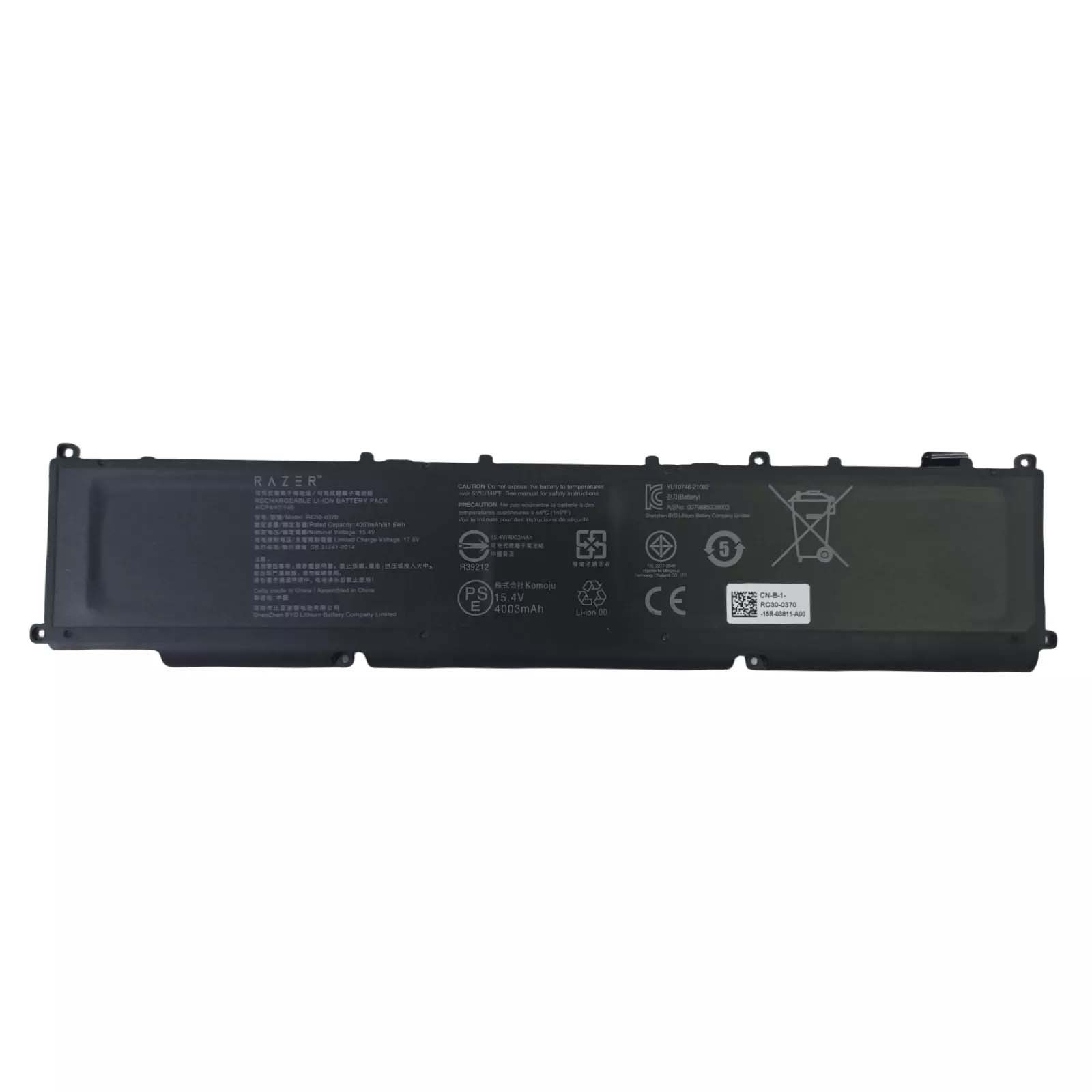 Genuine Battery RC30-0370 for Razer Blade 14 Ryzen 9 2021 RZ09-0368 RZ09-0370 New