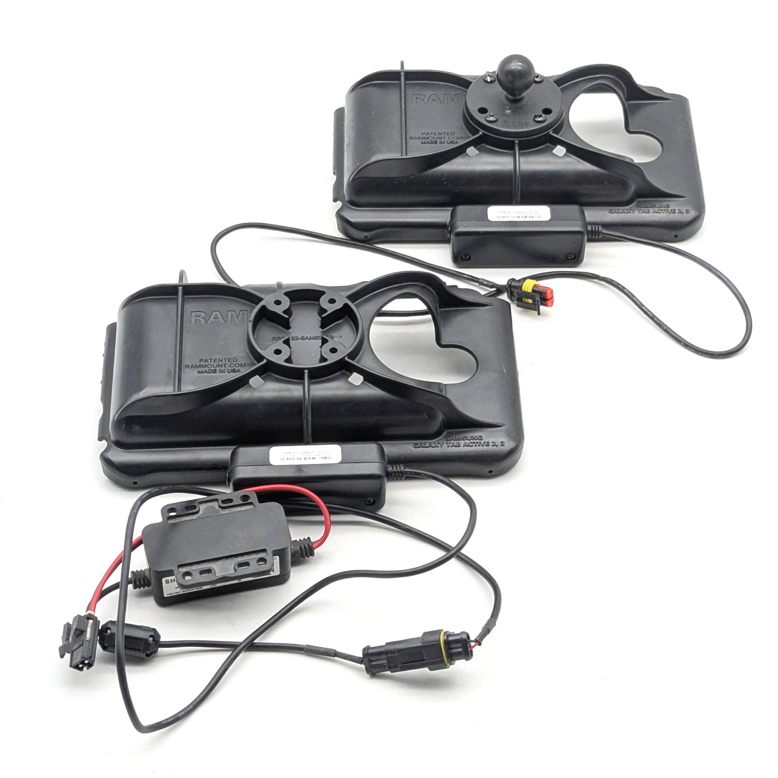 RAM Mounts RAM-HOL-SAM60P-TRI-5S Powered Dock Samsung Tab Mount | Lot of 2