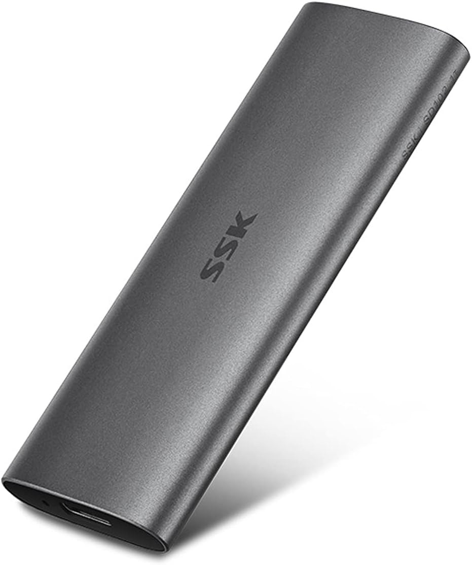 SSK 1TB Portable External SSD,USB3.1 Gen2(6Gbps) Ultra Speed External Solid Stat