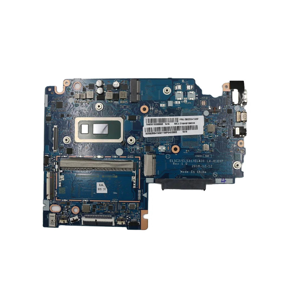 LA-H101P For Lenovo C340-15IWL FLEX-15IWL Motherboard CPU I3/I5/I7 RAM 4G TestOK