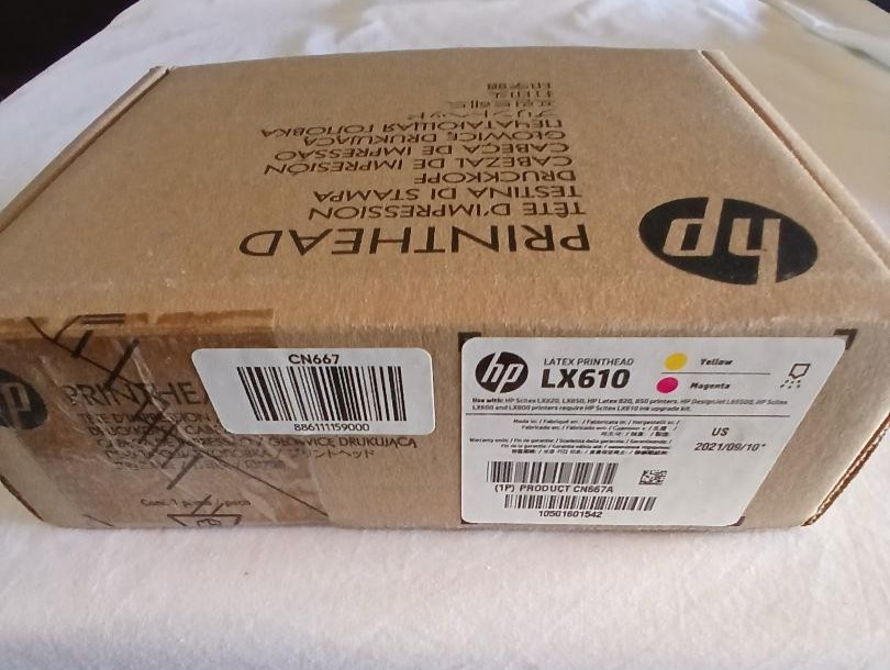 New Genuine HP Scitex Latex LX610 LX820 LX850 CN667A Yellow/Magenta Printhead