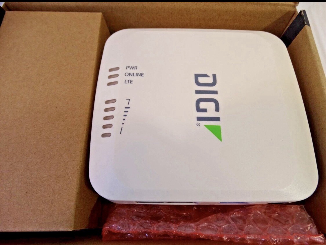 DIGI EX12 LTE Cellular Extender Device, Model EX12-0004-OUS, NEW