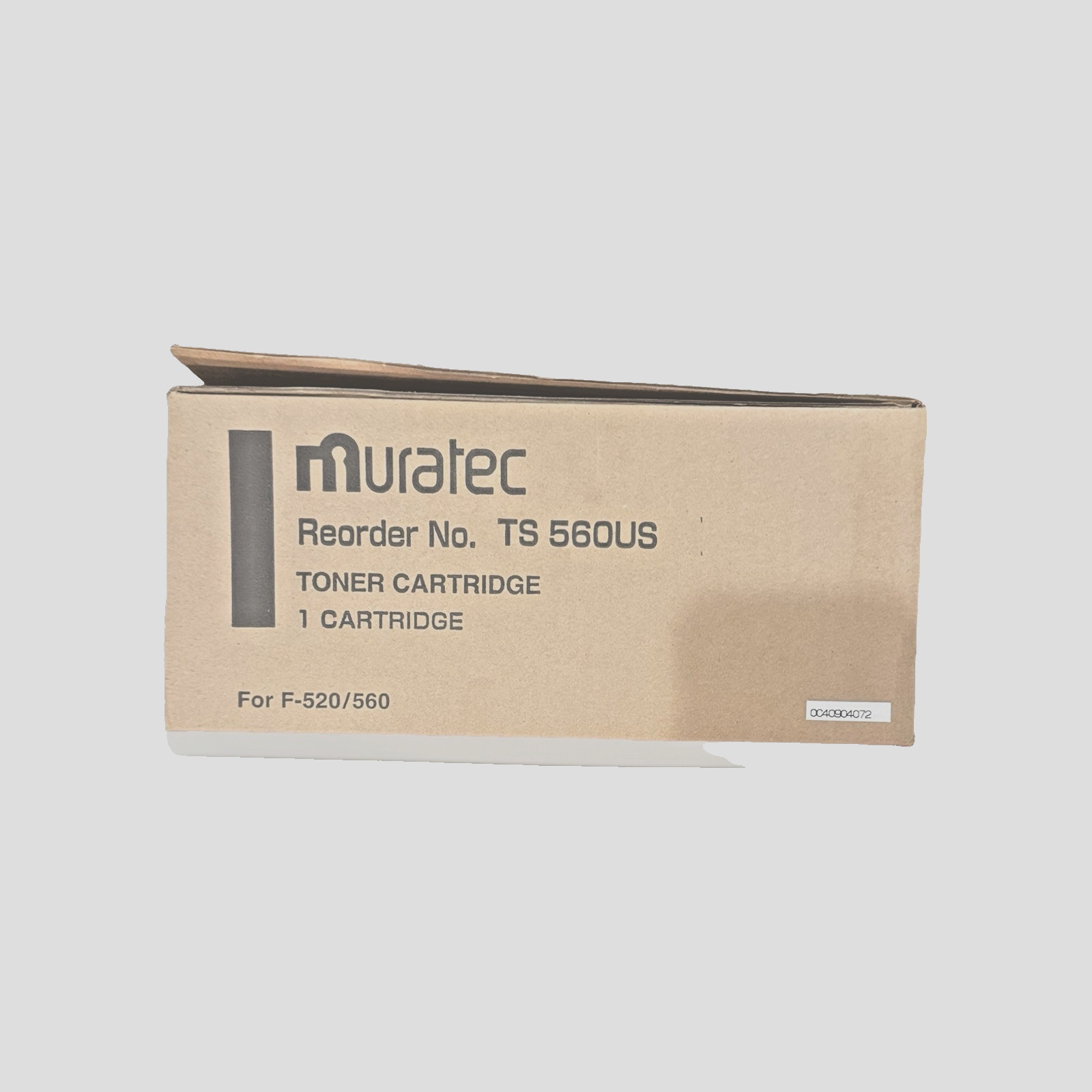 MURATEC TS 560US BLACK TONER CARTRIGE F-520 F-560 FAX MACHINE
