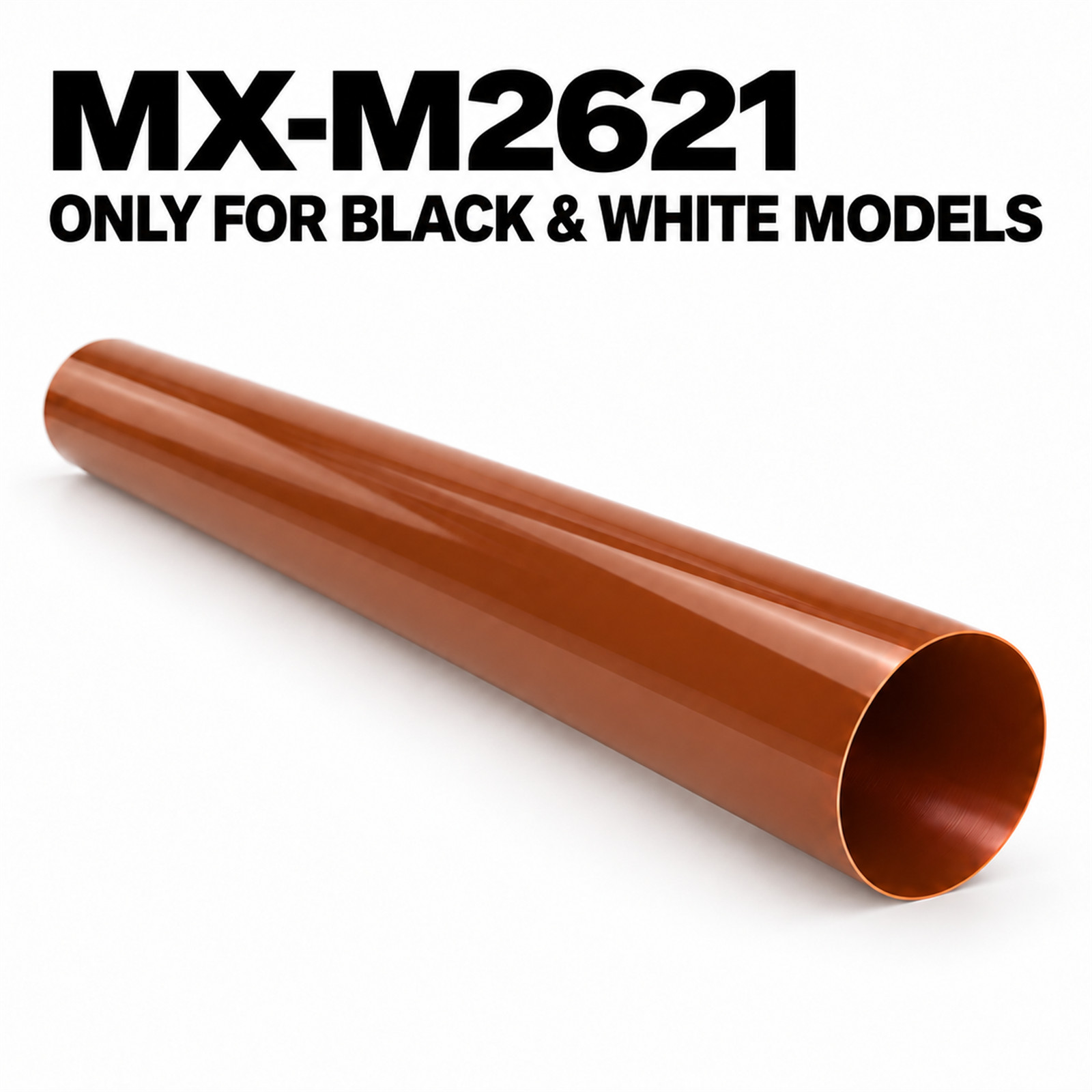 Black & White Fuser Film Sleeve Fits for Sharp MX-M3571 MX-M6051 MX-M5051