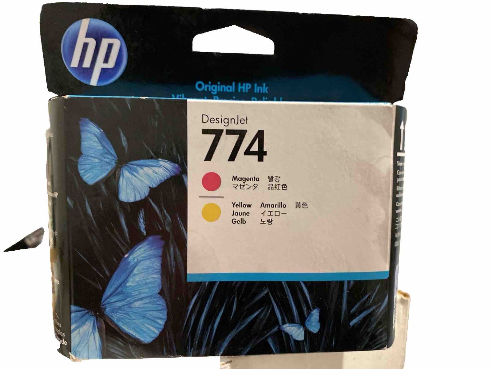 Genuine HP 774 Z6610 Printhead P2V99A Magenta / Yellow Sealed Box