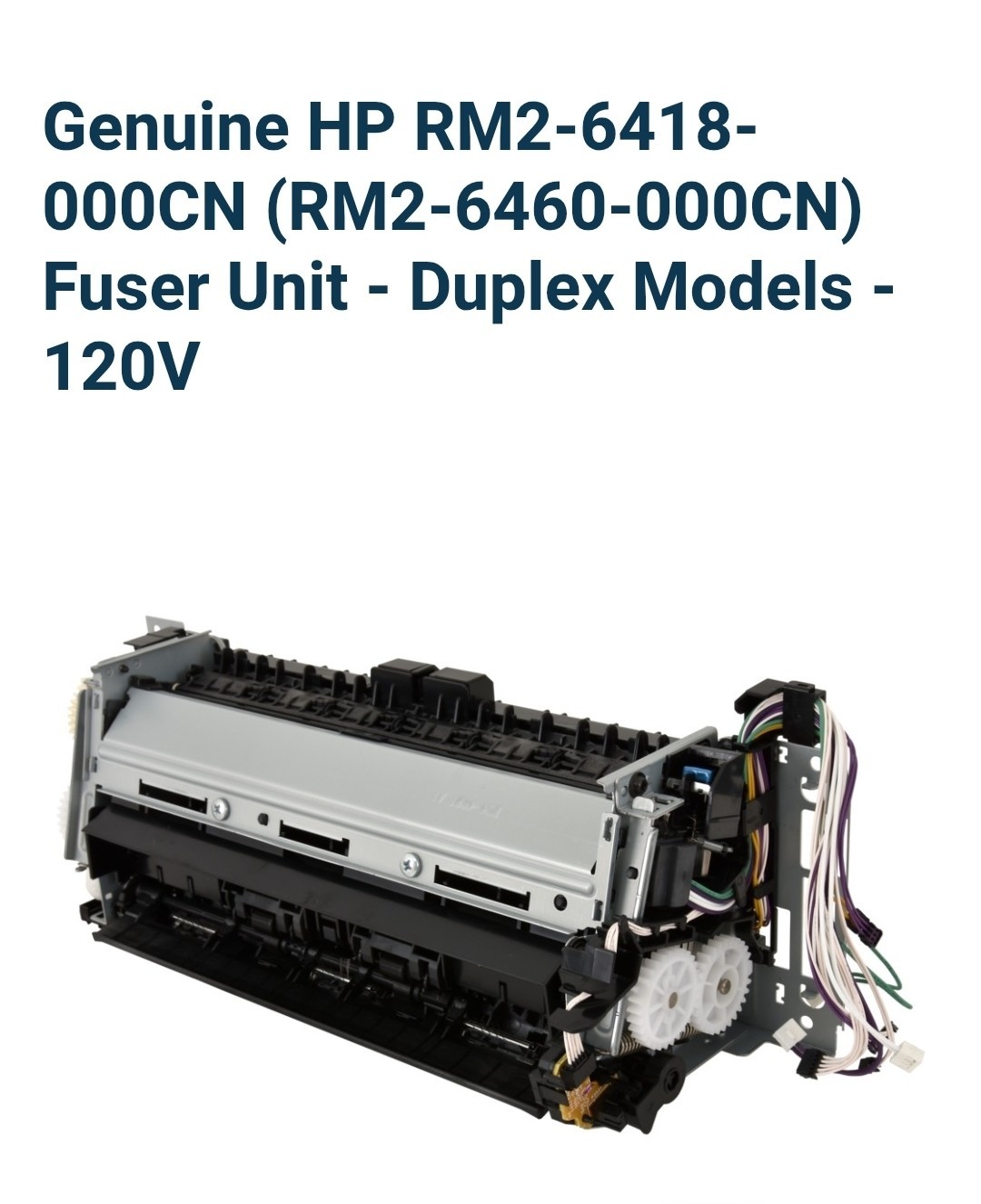 RM2-6460 HP M452/477/M454/ M479 FUSER DUPLEX (RM2-6418) NEW FACTORY SEALED. 