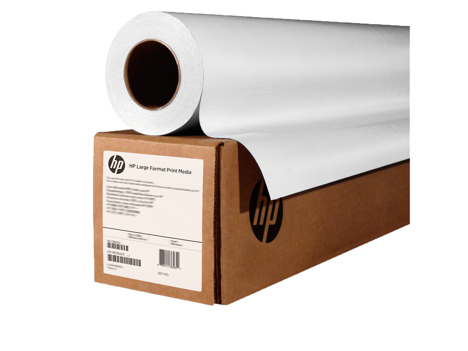 HP Bright White Inkjet Paper-610 mm x 45.7 m (24 in x 150 ft)