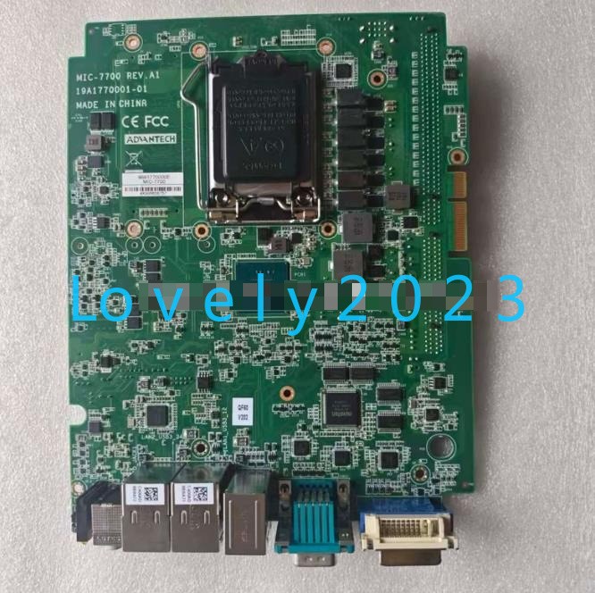 1pc used ADVANTECH motherboard MIC-7700 REV.A1 19A1770001-01