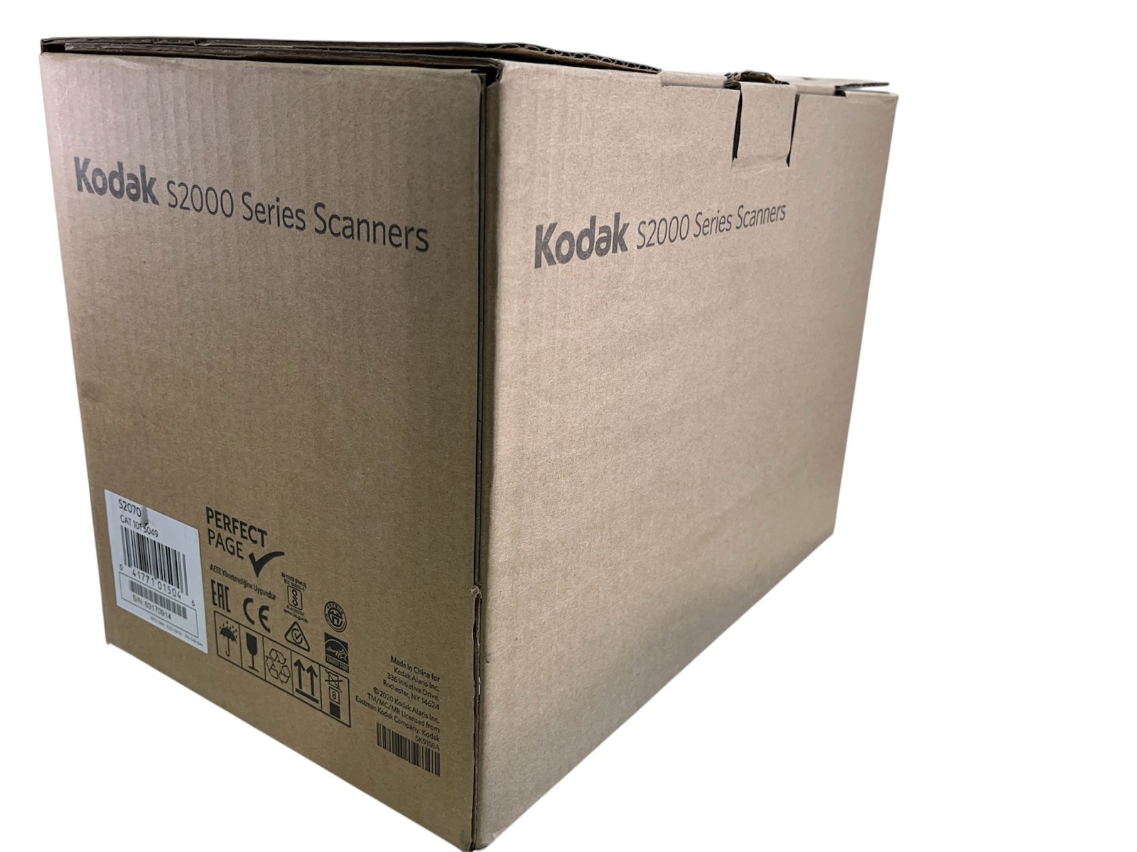 KODAK ALARIS S2070 SHEETFED SCANNER - 600 DPI OPTICAL (CAT 1015049) - BRAND NEW