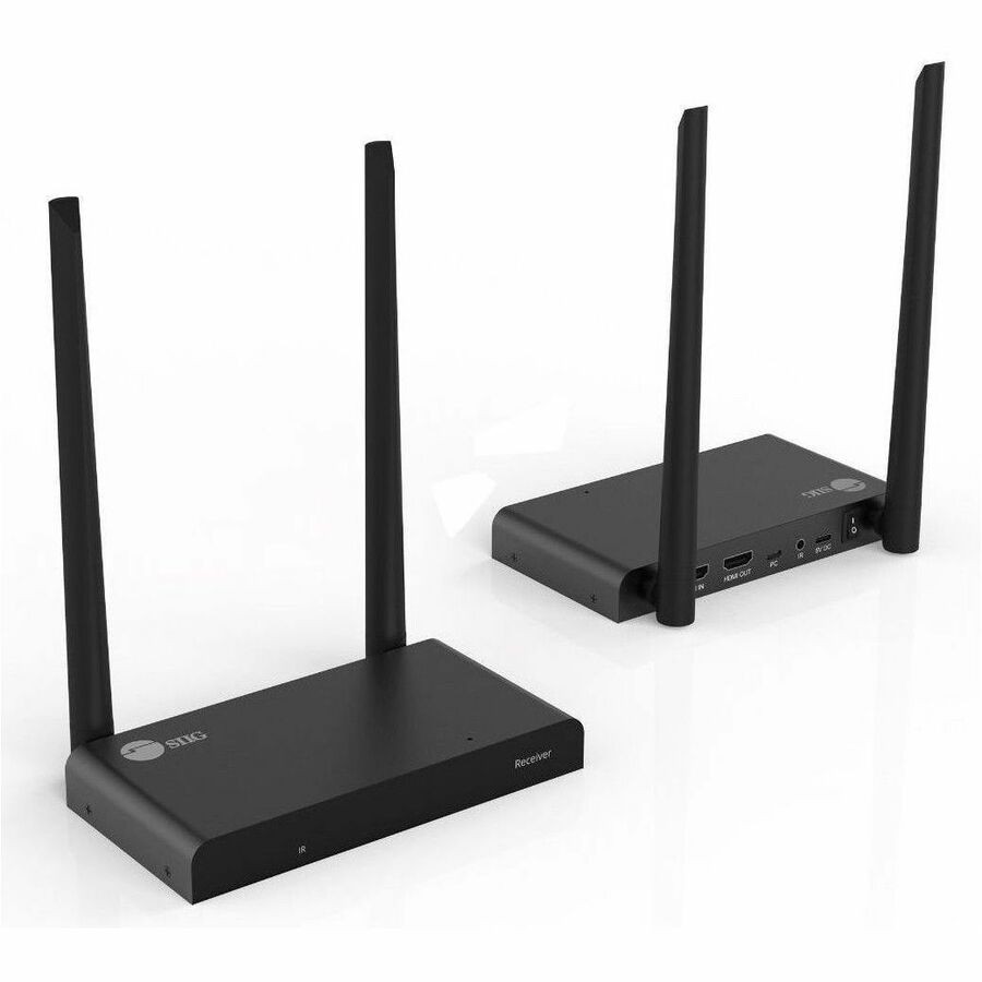 SIIG Full HD Wireless HDMI Extender Kit with IR and HDMI Loop-Out 1080p Up to